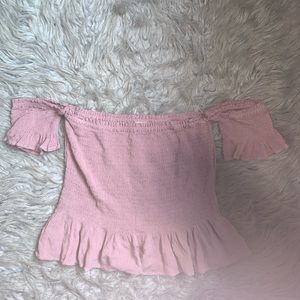 off the shoulder top